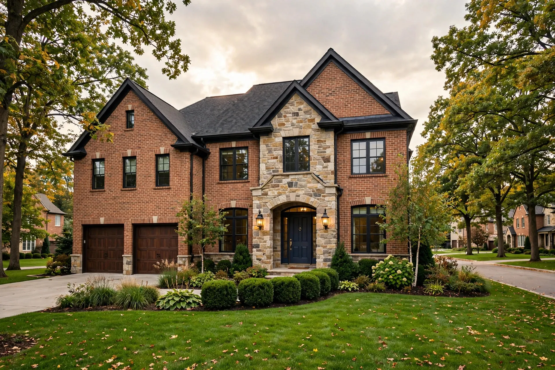 A Dublin home, typical of our service area